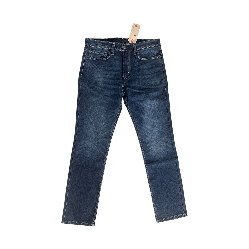 New Levis 511 Slim Fit Jeans Mens 34x32 Zipper Fly 5 Pocket Denim Nwt Blue
